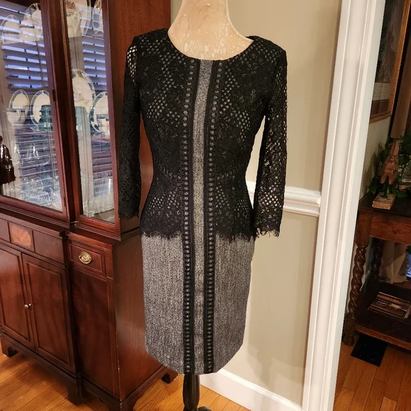 Antonio Melani Dresses | Antonio Melani Lace Size 4 | Color: Black | Size: 4 | Sarahdoak73's Closet